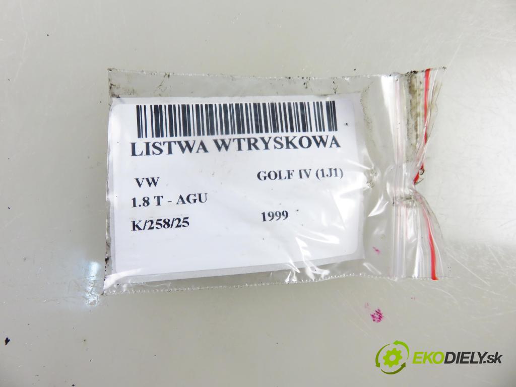 VW GOLF IV (1J1) HB 1999 110,00 1.8 T - AGU 1781,00 Lišta vstrekovacia 0280150464 ; 06A906031 (Vstrekovacia lišta)