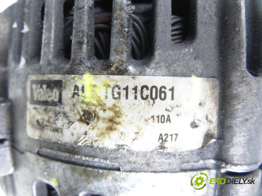 RENAULT MEGANE II Kombi (KM0/1_) KOMBI 2004 88,00 1.9 dCi 120 - F9Q 800 1870,00 Alternátor TG11C061 ; 8200667618 (Alternátor)