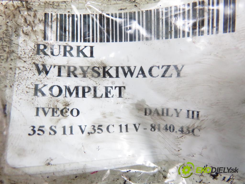 IVECO DAILY III skrzynia FURGON 2002 78,00 35 S 11 V,35 C 11 V - 8140.43C 2798,00 rúrky VSTREKOVAČE: