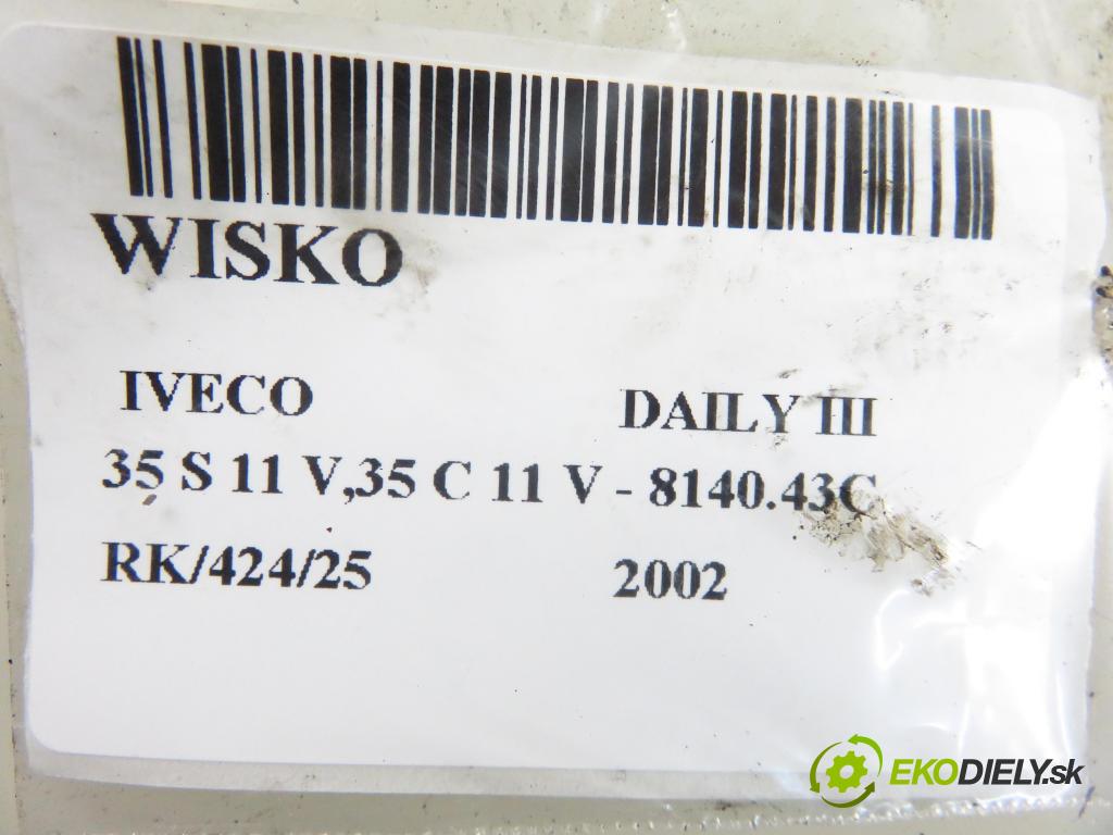IVECO DAILY III skrzynia FURGON 2002 78,00 35 S 11 V,35 C 11 V - 8140.43C 2798,00 VENTILÁTOR: WISKA 500333136