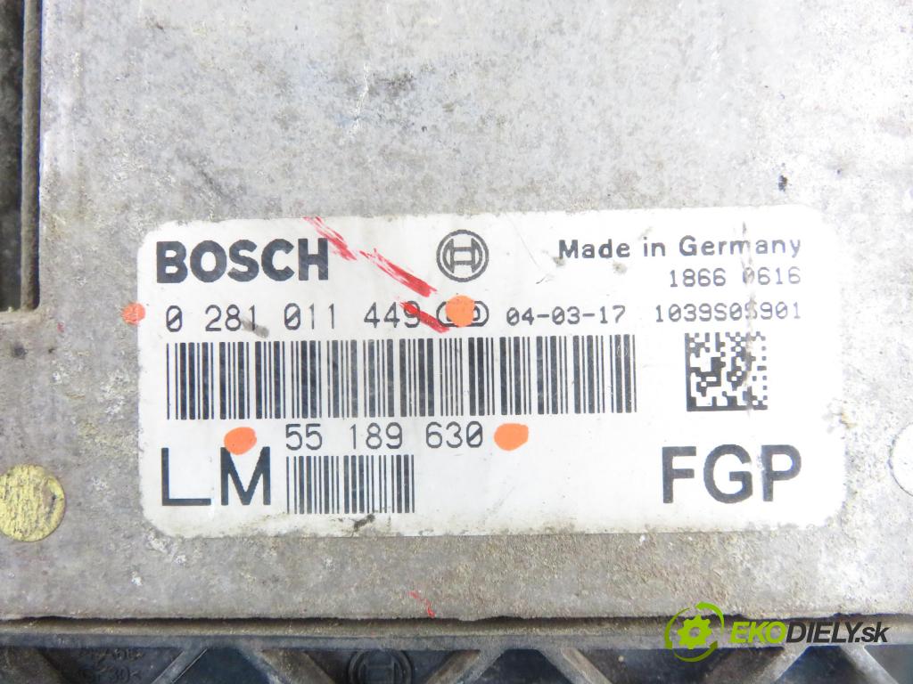 OPEL SIGNUM HB 2004 110,00 1.9 CDTI 150 1910,00 Riadiaca jednotka Motor 0281011449 ; 55189630