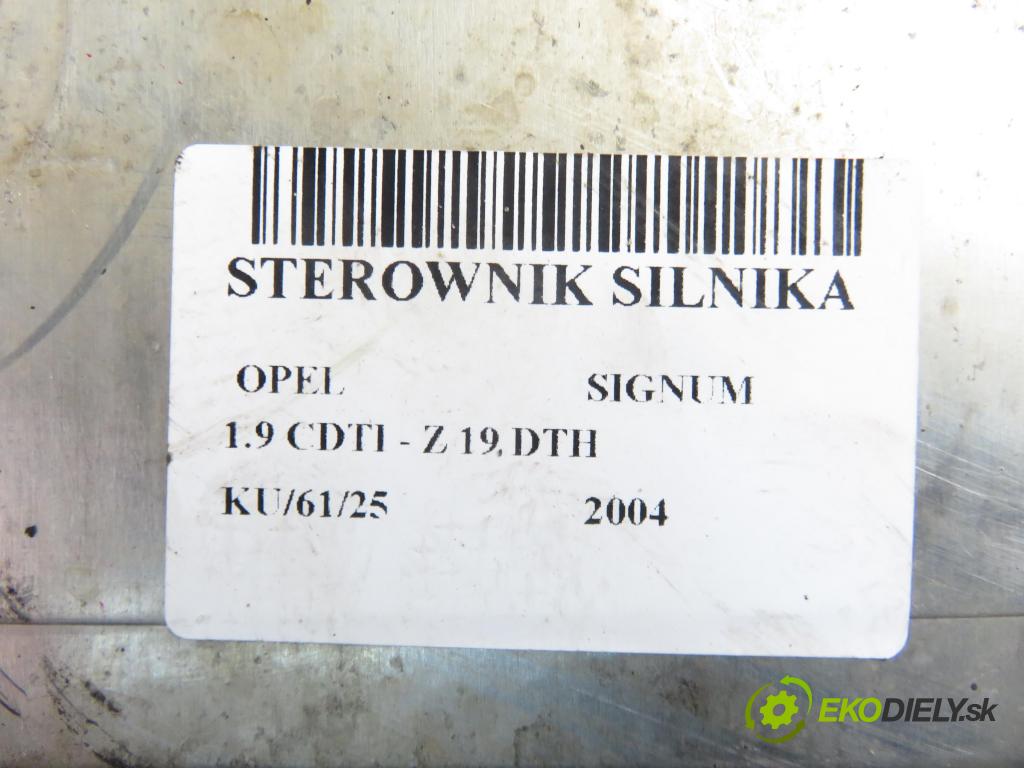 OPEL SIGNUM HB 2004 110,00 1.9 CDTI 150 1910,00 Riadiaca jednotka Motor 0281011449 ; 55189630