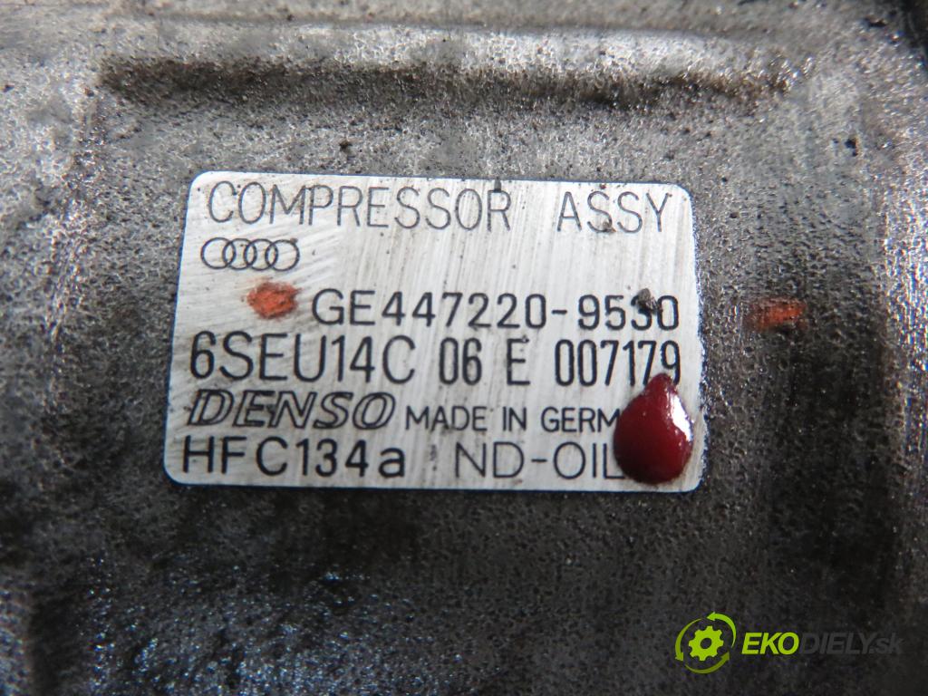 AUDI A4 (8E2, B6) SEDAN 2003 74,00 1.9 TDI PD 101 - AVB 1896,00 KOMPRESOR: klimatizácie 4472209530 (Kompresor klimatizácie)