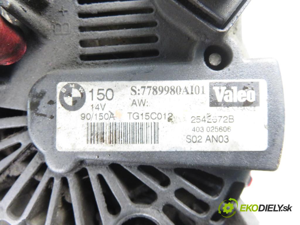 BMW 3 (E46) SEDAN 2001 100,00 320 d 136 - M47 D20 (204D1) 1951,00 Alternátor TG15C012 ; 2542672B (Alternátor)