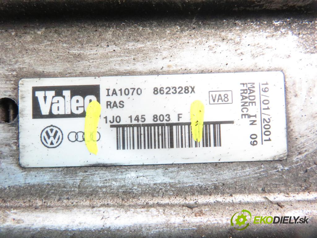 VW GOLF IV Variant (1J5) KOMBI 2001 85,00 1.9 TDI PD 115 - AJM 1896,00 chladič intercooler 1J0145803F