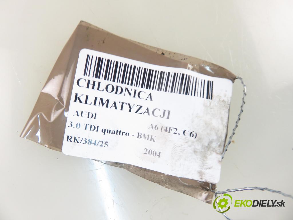 AUDI A6 (4F2, C6) SEDAN 2004 165,00 3.0 TDI quattro - BMK 2967,00 chladič klimatizácie  (Chladič klimatizácie)