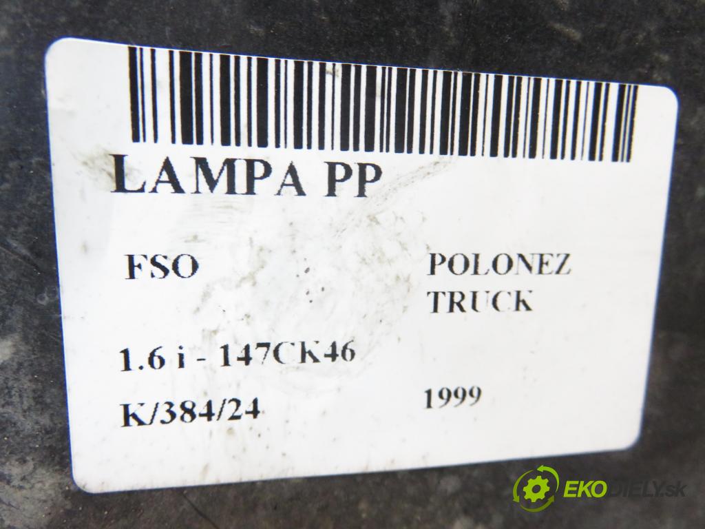 FSO POLONEZ TRUCK PICK-UP 1999 57,00 1.6 i - 147CK46 1598,00 světlo PP