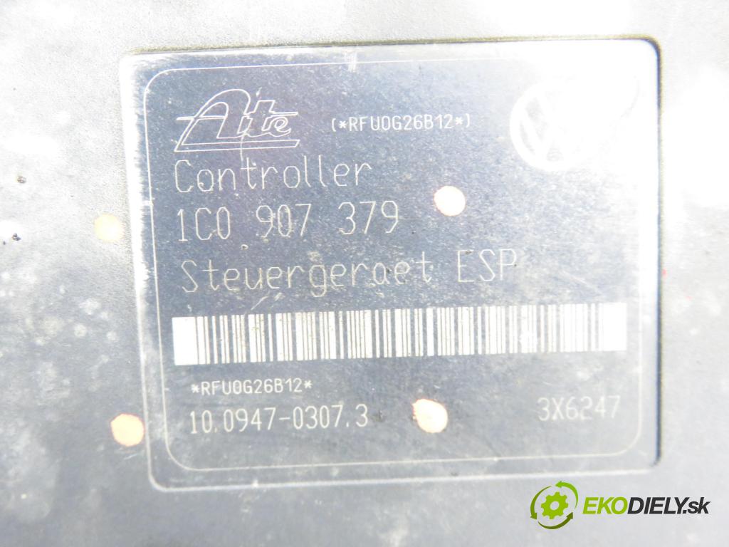 VW GOLF IV (1J1) HB 2001 77,00 1.6 16V - AUS 1598,00 Pumpa ABS 1C0907379 ; 100 94703073 ; 6X0614517 (Pumpa ABS)