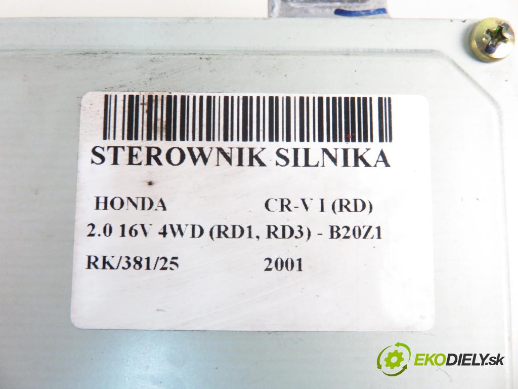 HONDA CR-V I (RD) SUV 2001 108,00 2.0 16V 4WD 147 - B20Z1 1973,00 Riadiaca jednotka Motor 37820PHKG21