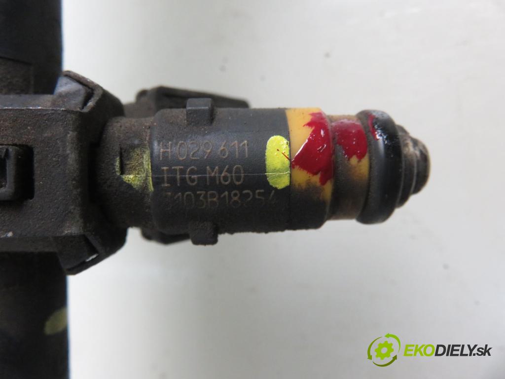 RENAULT KANGOO (KC0/1_) KOMBI 2003 70,00 1.6 16V - K4M 752 1598,00 lišta vstřikovací 8200139674C ; H029611 ; ITGM60 (Vstřikovací lišty)