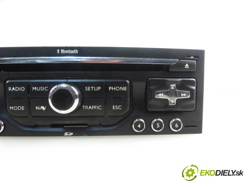 CITROEN C5 III (RD_) SEDAN 2008 100,00 2.0 HDi - RHR (DW10BTED4) 1997,00 RADIO CD 96661984ZD