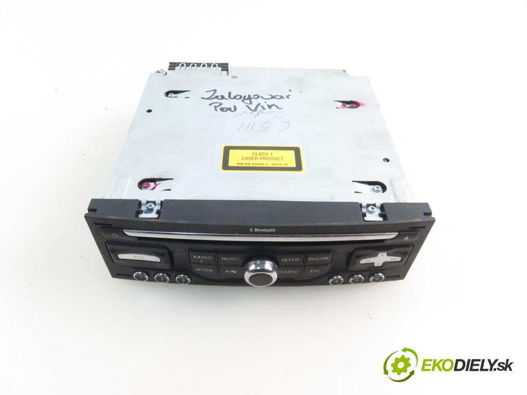 CITROEN C5 III (RD_) SEDAN 2008 100,00 2.0 HDi - RHR (DW10BTED4) 1997,00 RADIO CD 96661984ZD