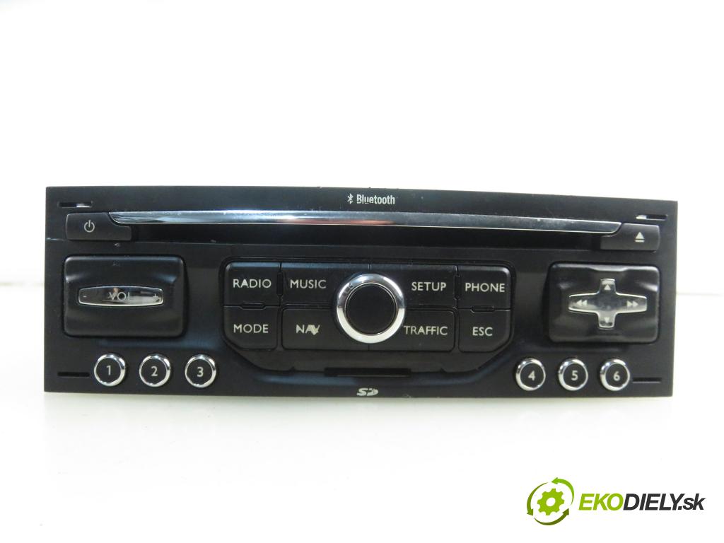 CITROEN C5 III (RD_) SEDAN 2008 100,00 2.0 HDi - RHR (DW10BTED4) 1997,00 RADIO CD 96661984ZD
