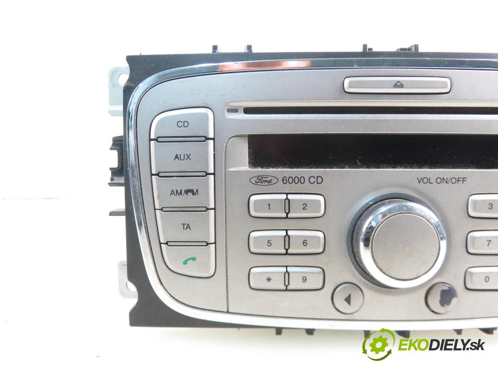 FORD FOCUS II Turnier (DA_, FFS, DS) KOMBI 2008 80,00 1.6 TDCi - G8DA 1560,00 RADIO CD 8M5T18C815AB