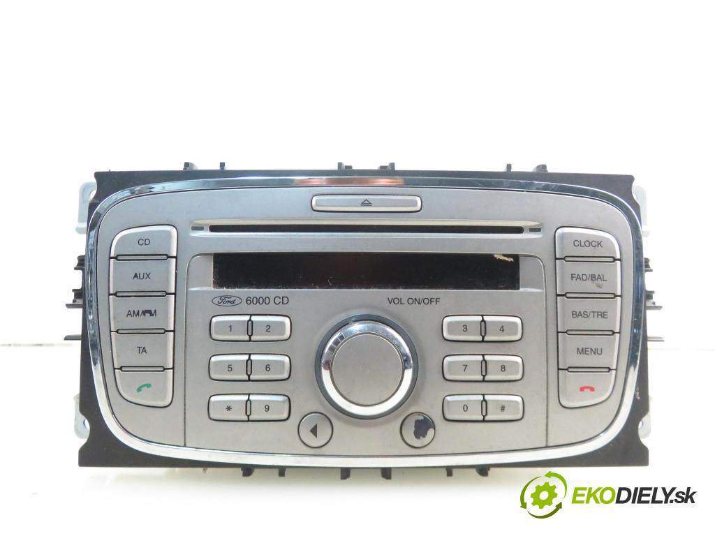 FORD FOCUS II Turnier (DA_, FFS, DS) KOMBI 2008 80,00 1.6 TDCi - G8DA 1560,00 RADIO CD 8M5T18C815AB