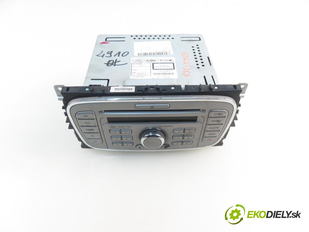FORD FOCUS II Turnier (DA_, FFS, DS) KOMBI 2008 80,00 1.6 TDCi - G8DA 1560,00 RADIO CD 8M5T18C815AB