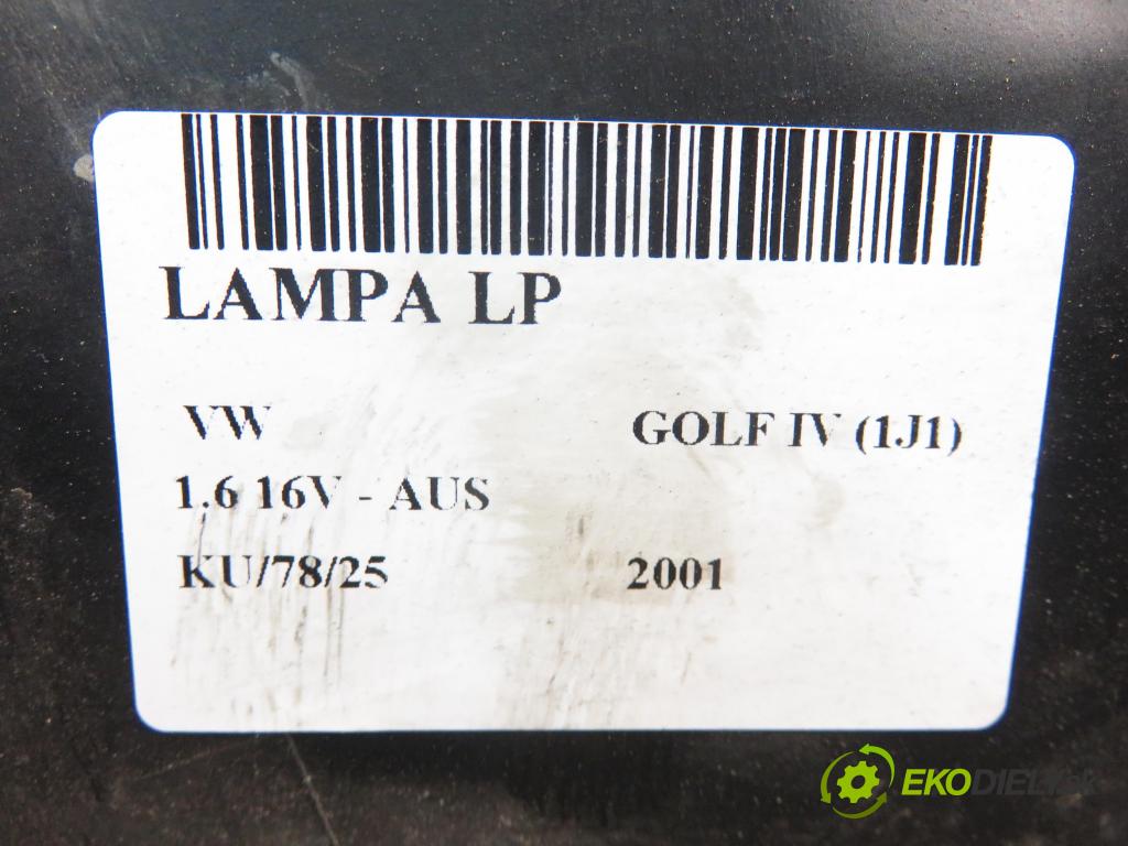 VW GOLF IV (1J1) HB 2001 77,00 1.6 16V - AUS 1598,00 světlo LP 