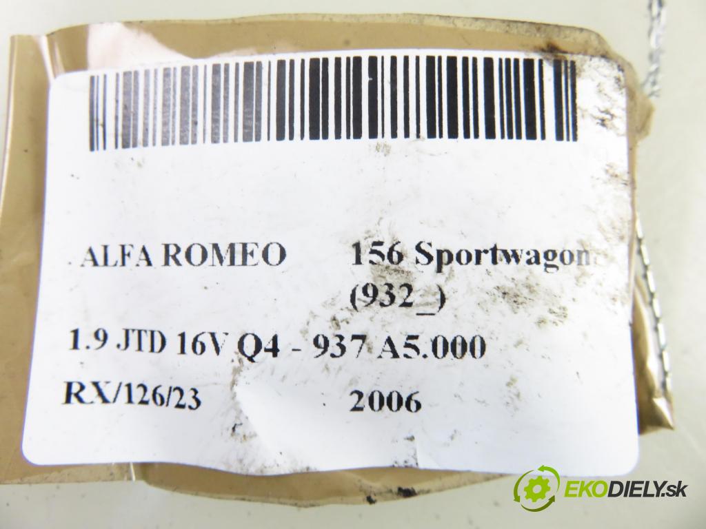 ALFA ROMEO 156 Sportwagon (932_) KOMBI 2006 110,00 1.9 JTD 16V Q4 - 937 A5.000 1910,00 Riadiaca jednotka Motor 55195918 ; 0281011941