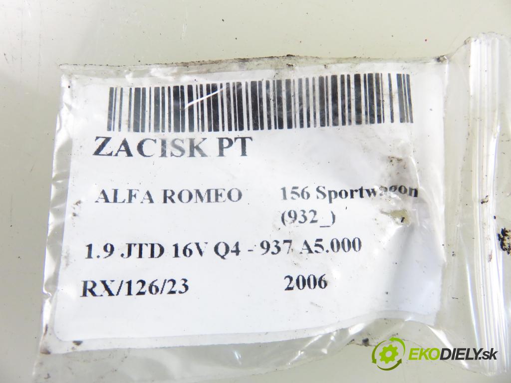 ALFA ROMEO 156 Sportwagon (932_) KOMBI 2006 110,00 1.9 JTD 16V Q4 - 937 A5.000 1910,00 Brzdič strmeň pravé zadné 