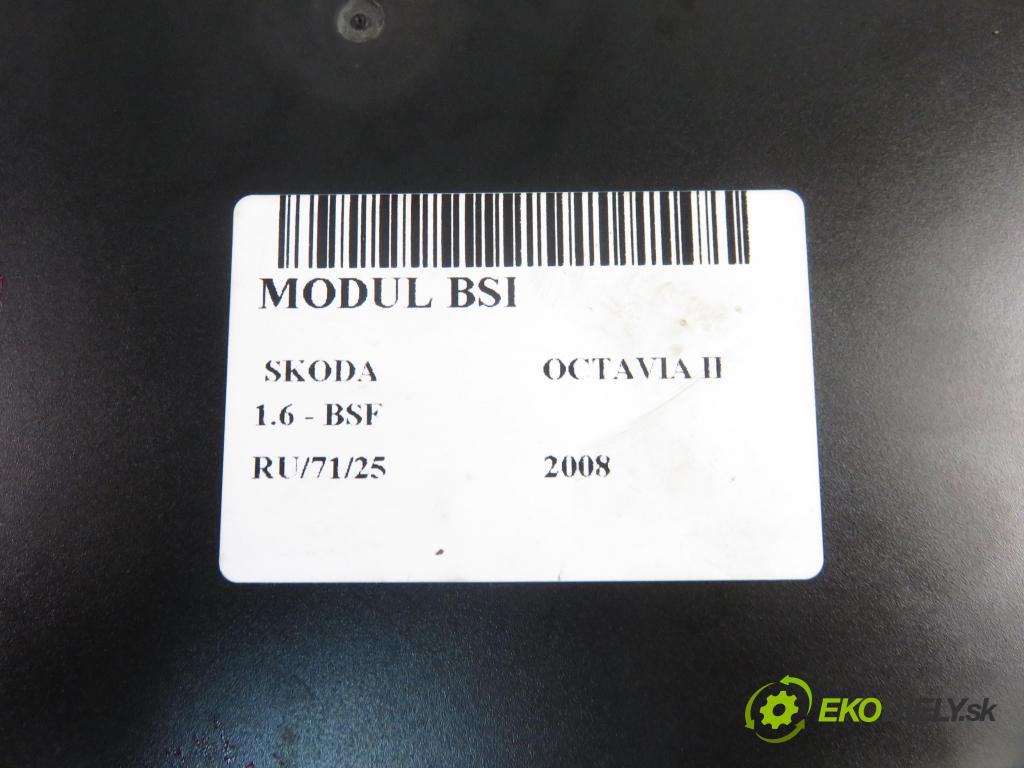 SKODA OCTAVIA II (1Z3) LIFTBACK 2008 75,00 1.6 - BSF 1595,00 MODUL BSI 1K0937085H ; 5DK00965106