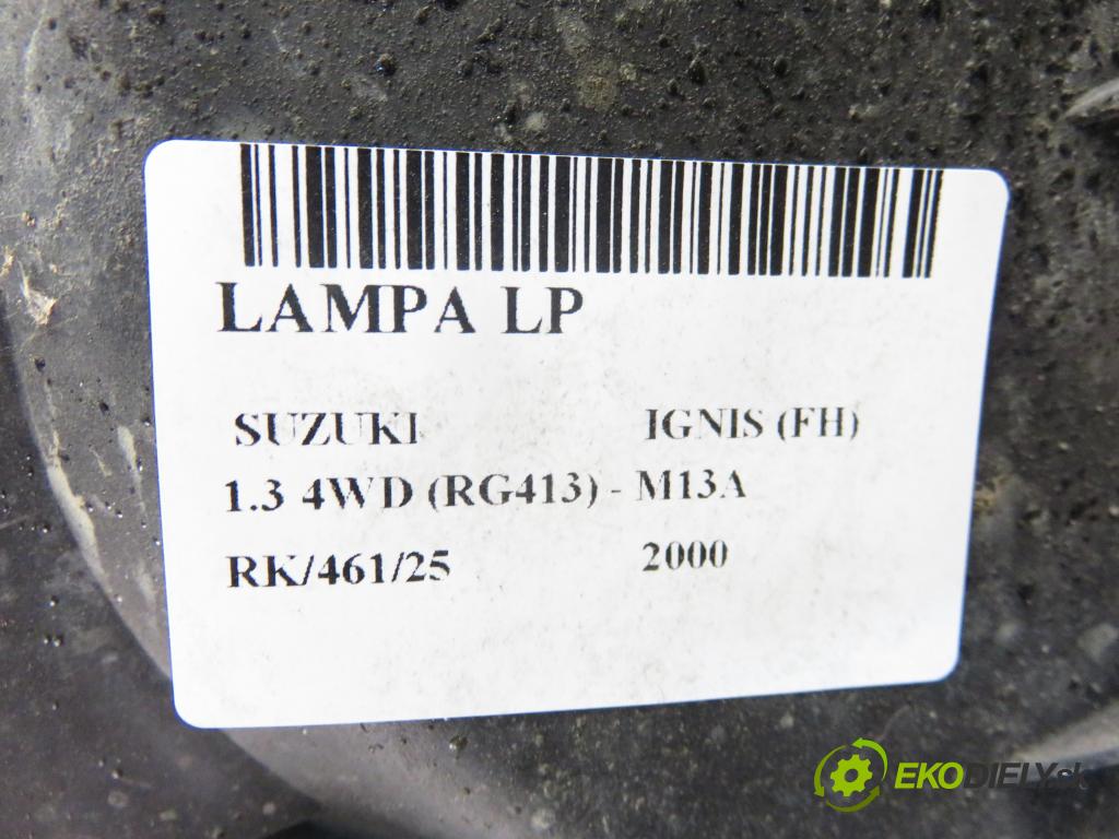 SUZUKI IGNIS (FH) HB 2000 61,00 1.3 4WD 83 (RG413) - M13A 1328,00 světlo LP
