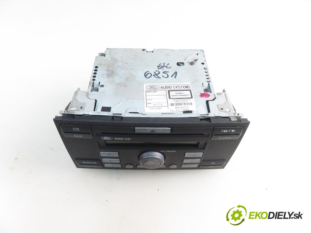 FORD FOCUS II Turnier (DA_, FFS, DS) KOMBI 2005 80,00 1.6 TDCi 109 - G8DE 1560,00 RADIO CD 5M5T18C815FA
