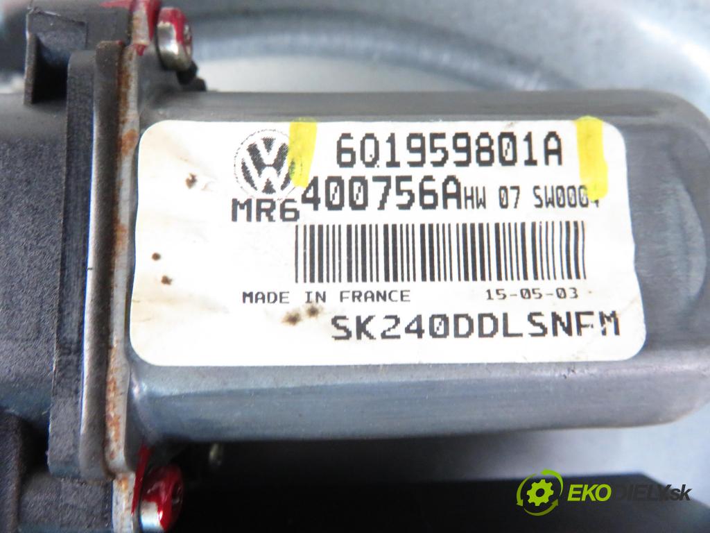 SKODA FABIA I (6Y2) HB 2003 47,00 1.2 - AZQ 1198,00 mechanismus oken 6Q1959801A