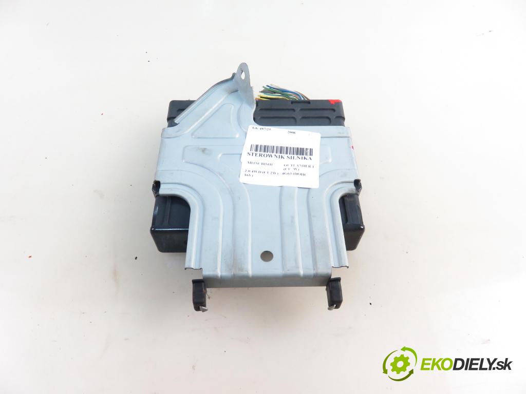 MITSUBISHI OUTLANDER I (CU_W) SUV 2006 100,00 2.0 4WD (CU2W) - 4G63 (DOHC 16V) 1997,00 Riadiaca jednotka Motor E6T38982H