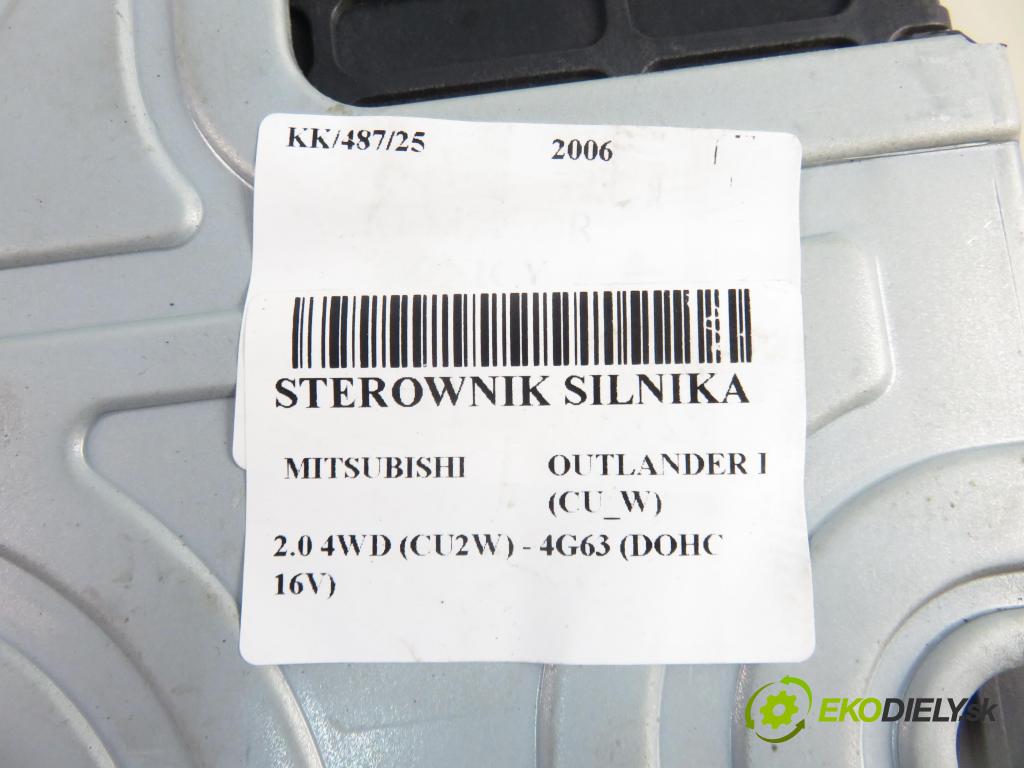 MITSUBISHI OUTLANDER I (CU_W) SUV 2006 100,00 2.0 4WD (CU2W) - 4G63 (DOHC 16V) 1997,00 Riadiaca jednotka Motor E6T38982H