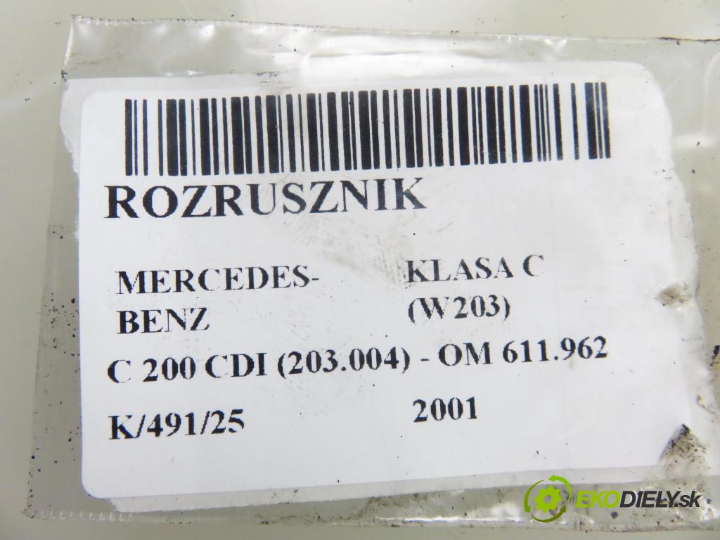 MERCEDES-BENZ KLASA C (W203) SEDAN 2001 85,00 C 200 CDI 116 - OM 611.962 2148,00 Štartér D7R43 ; 0051511301 (Štartér)