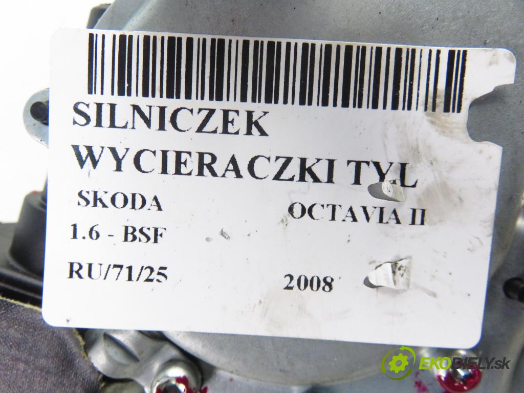 SKODA OCTAVIA II (1Z3) LIFTBACK 2008 75,00 1.6 - BSF 1595,00 Motorček stierače zadné 1Z5955711C ; 443122326017