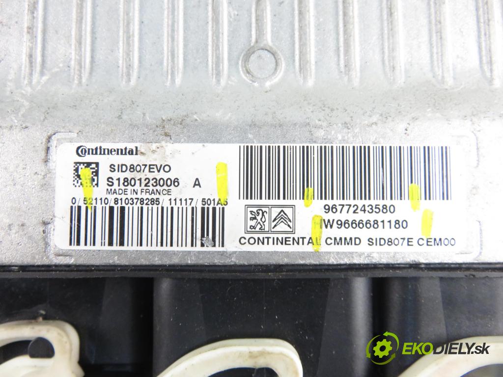 PEUGEOT 508 SW I (8E_) KOMBI 2011 82,00 1.6 e-HDi 8V 112 - 9HR 1560,00 Riadiaca jednotka Motor 9677243580 ; 9666681180 ; S180123006A