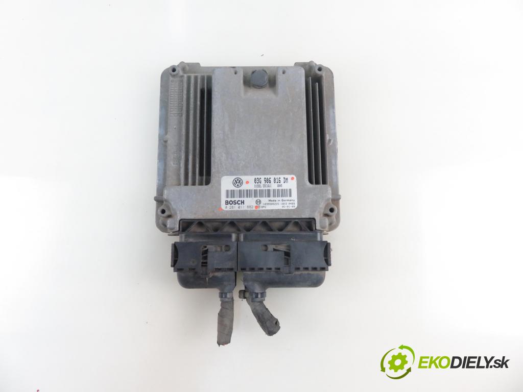 VW CADDY III Variant (2KB, 2KJ, 2CB, 2CJ) KOMBIVAN 2005 77,00 1.9 TDI - BJB 1896,00 Riadiaca jednotka Motor 03G906016DM ; 0281011882