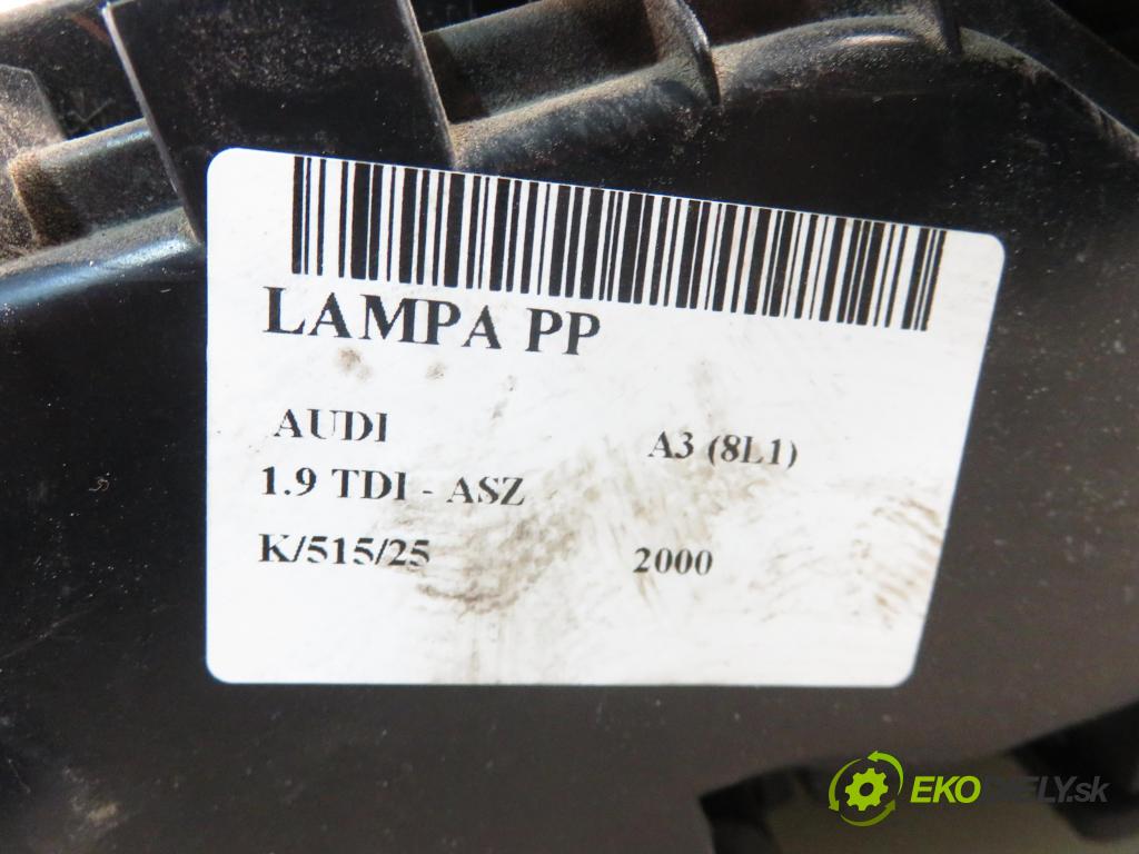 AUDI A3 (8L1) HB 2000 96,00 1.9 TDI PD 130 - ASZ 1896,00 světlo PP