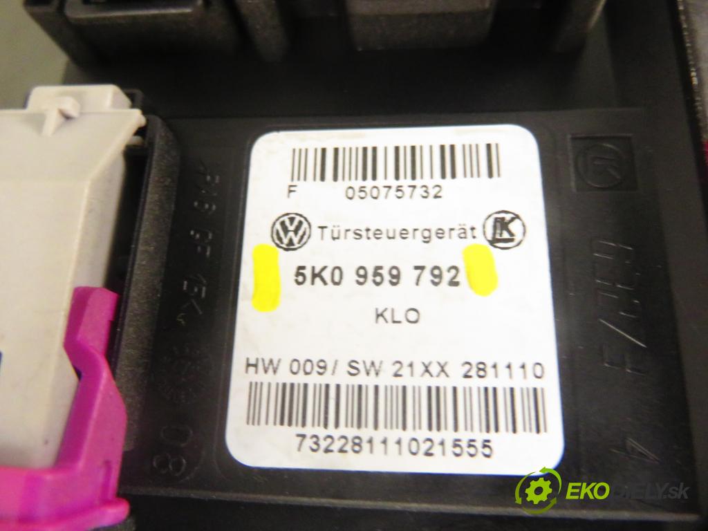 SKODA OCTAVIA II (1Z3) LIFTBACK 2008 75,00 1.6 - BSF 1595,00 mechanismus oken PPE 1T0959702R ; 5K0959792 ; 1Z1837656P