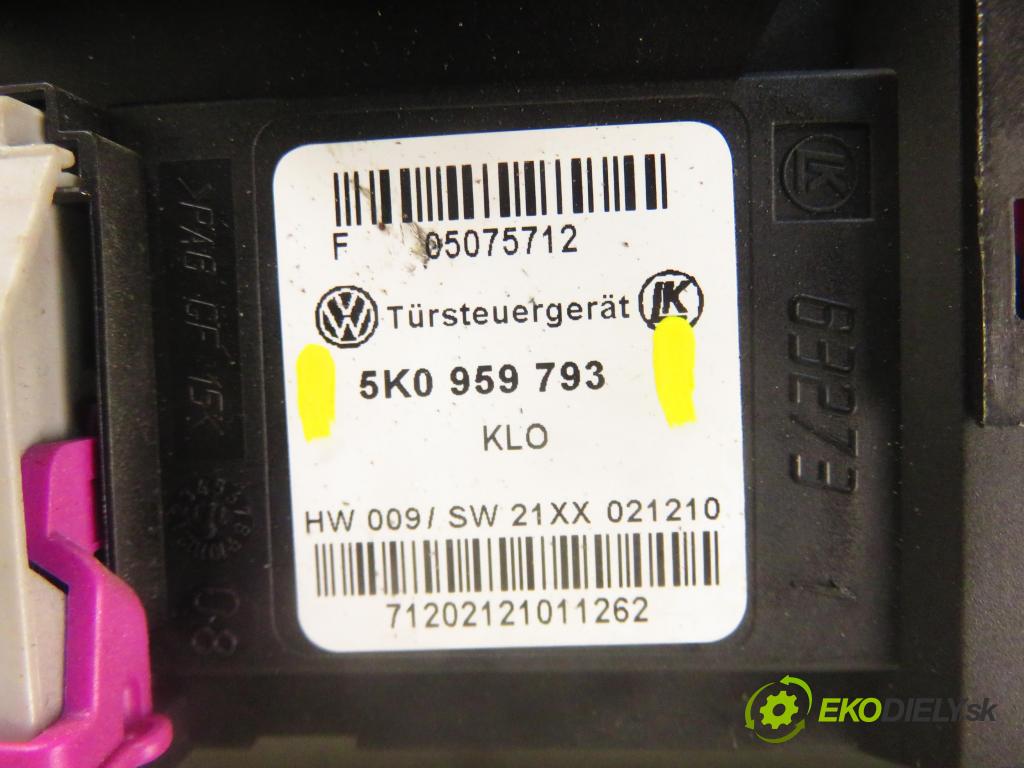 SKODA OCTAVIA II (1Z3) LIFTBACK 2008 75,00 1.6 - BSF 1595,00 mechanismus oken 1T0959701T ; 5K0959793