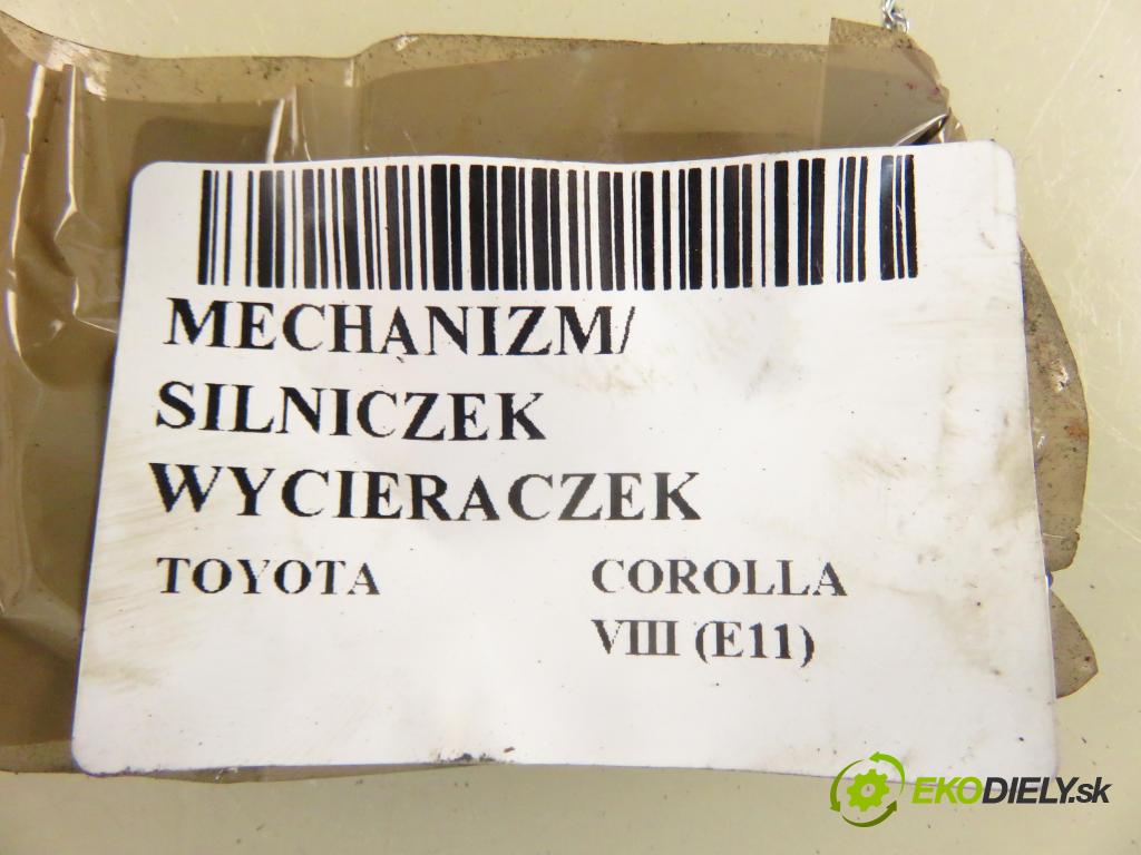 TOYOTA COROLLA (_E11_) SEDAN 1999 63,00 1.4 1332,00 Motorček stieračov predný 8511012860 ; 1592002700