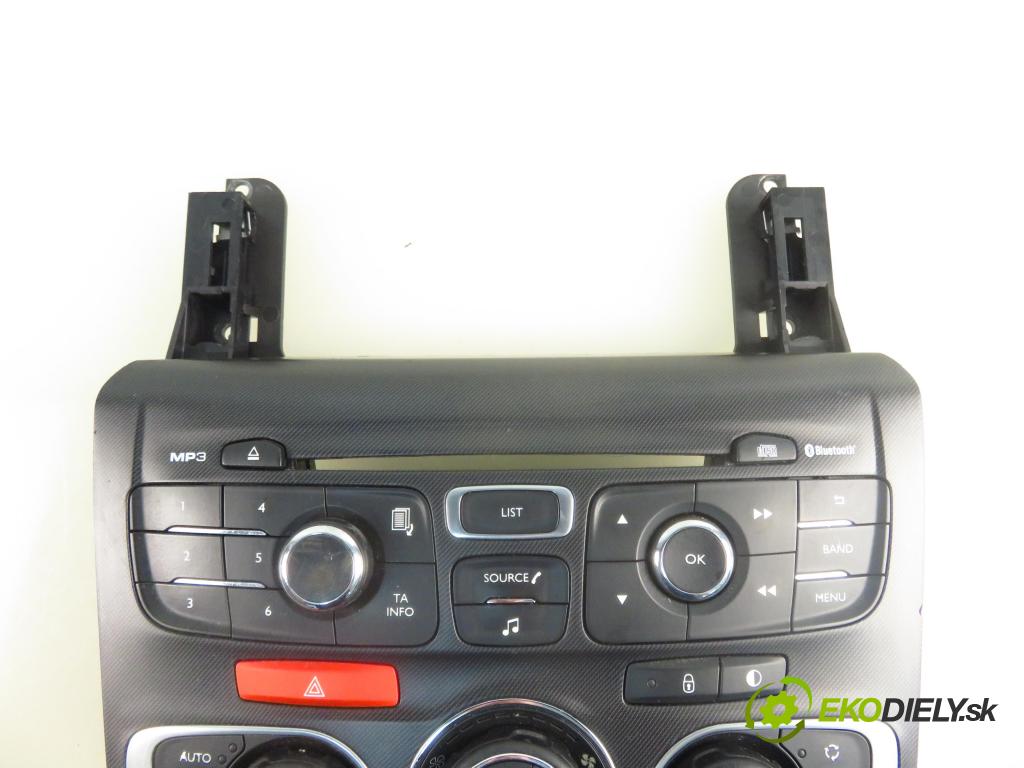 CITROEN DS4 HB 2013 84,00 1.6 HDi 115 - 9HD (DV6C) 1560,00 Panel kúrenia KLIMATRONIK 98040784XX