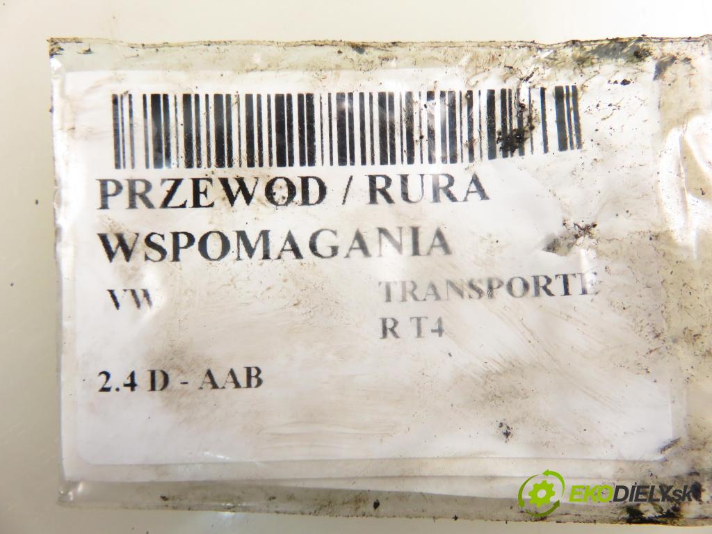 VW TRANSPORTER IV Skrzynia (70XA) FURGON 1997 57,00 2.4 D 78 - AAB 2370,00 rúrka / Rúra servočerpadlo 701422881B ; 701422373A
