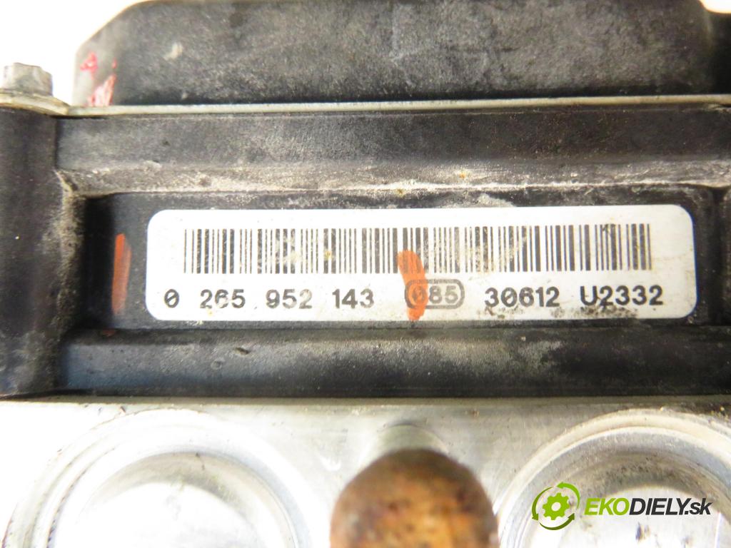 CITROEN DS4 HB 2013 84,00 1.6 HDi 115 - 9HD (DV6C) 1560,00 Pumpa ABS 0265952143 ; 0265252507 ; 9678558080 (Pumpa ABS)