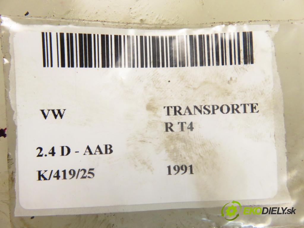 VW TRANSPORTER IV Platforma / podwozie (70E, 70L, 70M, 7DE, 7DL KABINA/PLATFORMA 1991 57,00 2.4 D 78 - AAB 2370,00 rúrka / Rúra servočerpadlo 701422881B ; 701422373