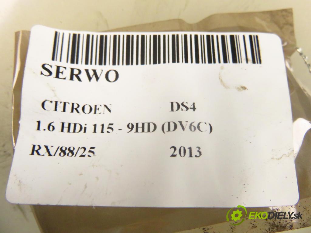 CITROEN DS4 HB 2013 84,00 1.6 HDi 115 - 9HD (DV6C) 1560,00 Posilovač 0204711153 ; 9674749280 (Servočerpadlo, pumpa riadenia)