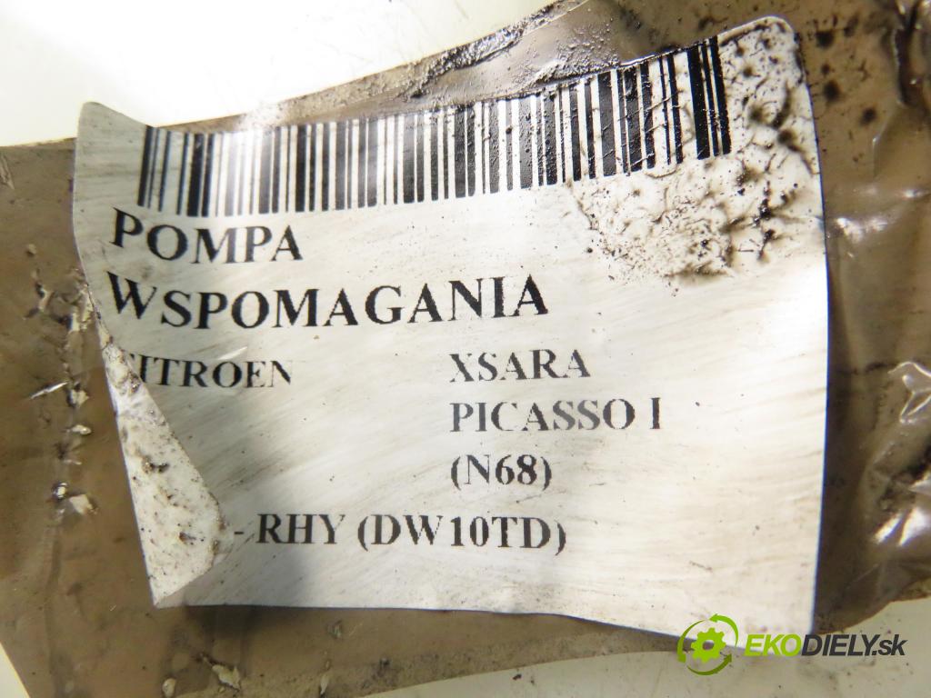 CITROEN XSARA PICASSO (N68) MINIVAN 2003 66,00 2.0 HDi 8V 90 - RHY 1997,00 Pumpa servočerpadlo 9636320580 ; 26080330QE (Servočerpadlo, pumpa riadenia)