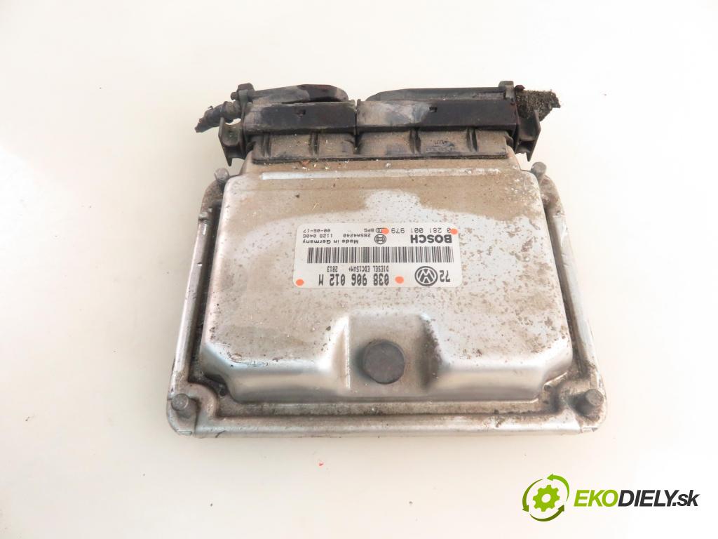 VW GOLF IV Variant (1J5) KOMBI 2000 66,00 1.9 TDI 90 - ALH 1896,00 Riadiaca jednotka Motor 0281001979 ; 038906012M