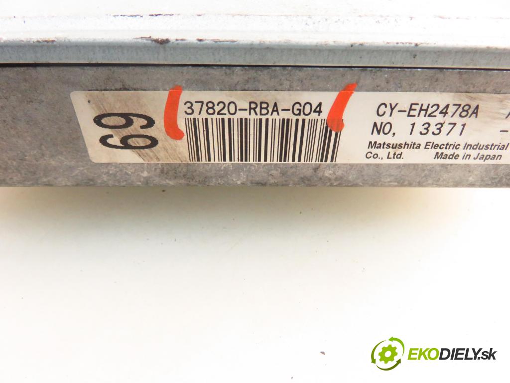 HONDA ACCORD VII (CL, CN) SEDAN 2003 114,00 2.0 (CL7) - K20A6 1998,00 Riadiaca jednotka Motor 37820RBAG04