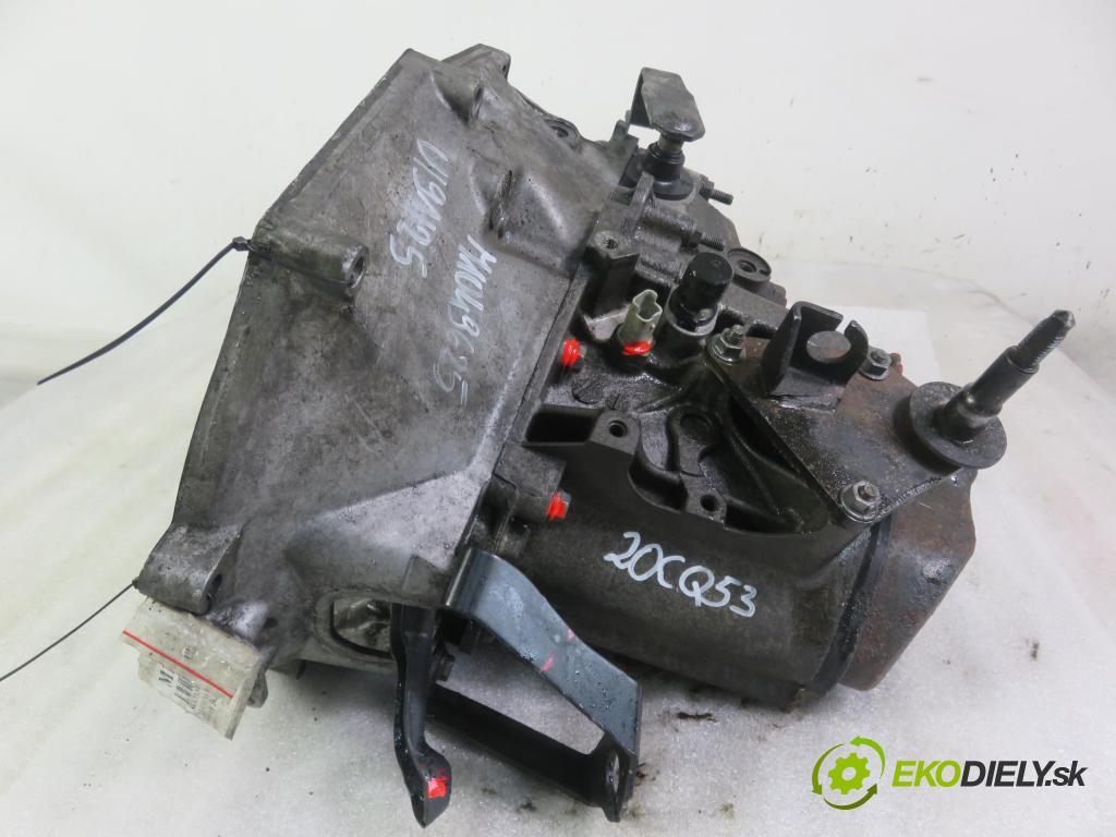 PEUGEOT 206 liftback (2A/C) HB 2007 50,00 1.4 HDi 8V 70 - 8HZ 1398,00 Prevodovka MANUALNA 20CQ53