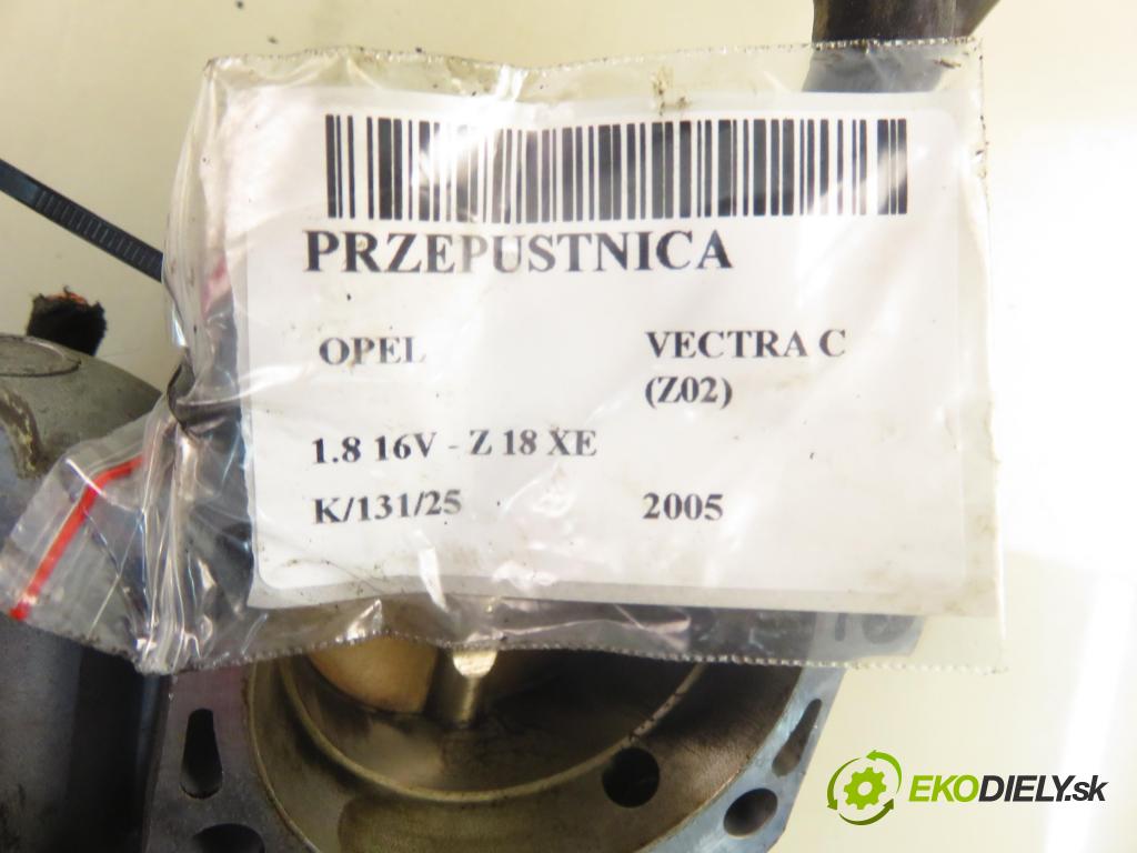 OPEL VECTRA C (Z02) LIFTBACK 2005 90,00 1.8 16V 122 - Z 18 XE 1796,00 Škrtiaca klapka 09128518 ; 5WS91703 (Škrtiaca klapka)