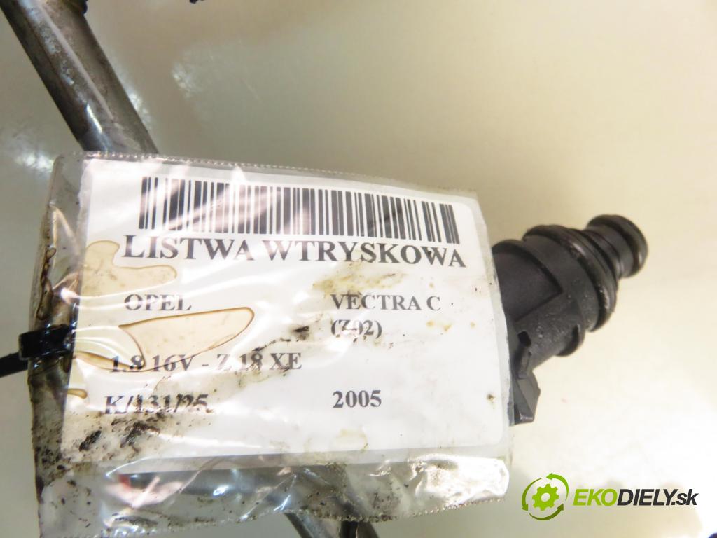 OPEL VECTRA C (Z02) LIFTBACK 2005 90,00 1.8 16V 122 - Z 18 XE 1796,00 Lišta vstrekovacia 90536149 ; 5WK93151 (Vstrekovacia lišta)