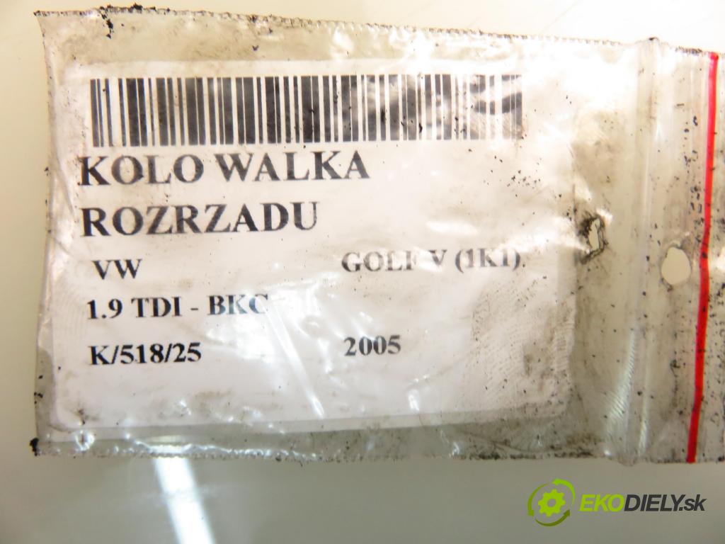 VW GOLF V (1K1) HB 2005 77,00 1.9 TDI PD 105 - BKC 1896,00 Koleso vačky Vačkový hriadeľ: 038109239D ; 038109111E