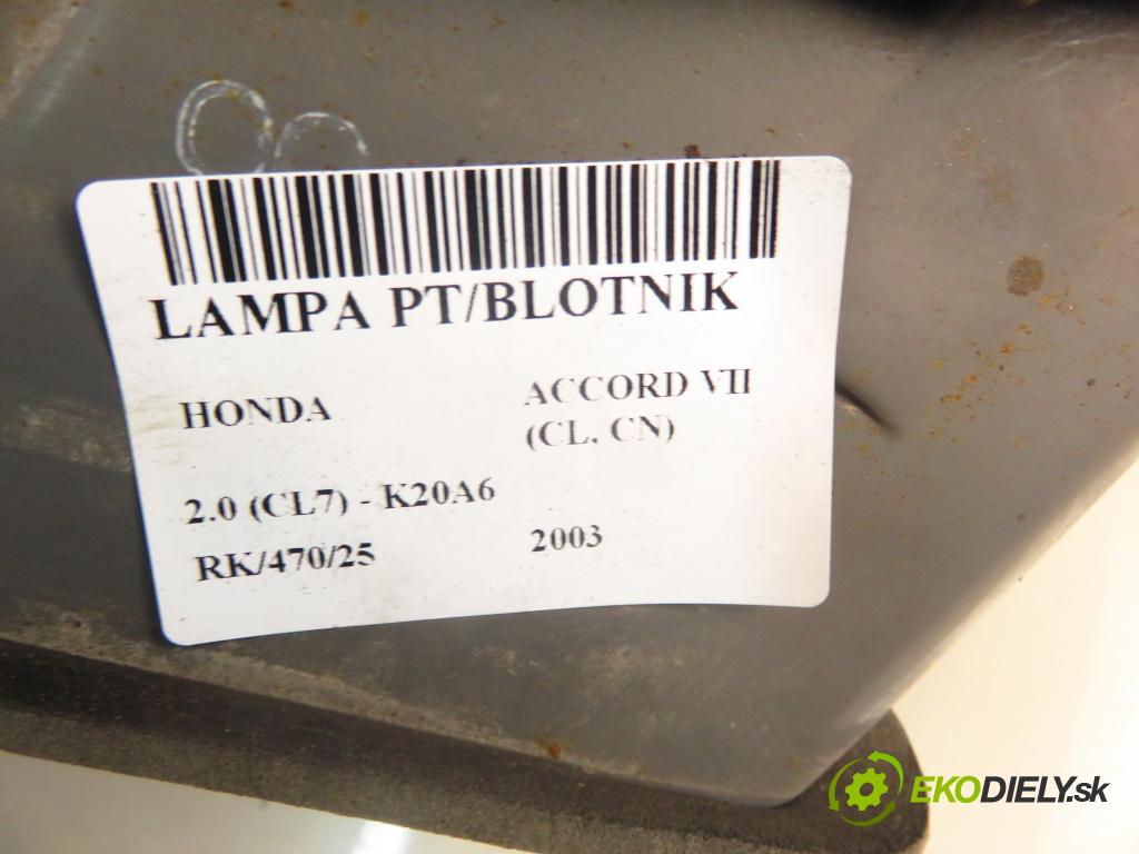 HONDA ACCORD VII (CL, CN) SEDAN 2003 114,00 2.0 (CL7) - K20A6 1998,00 Svetlo pravé zadné